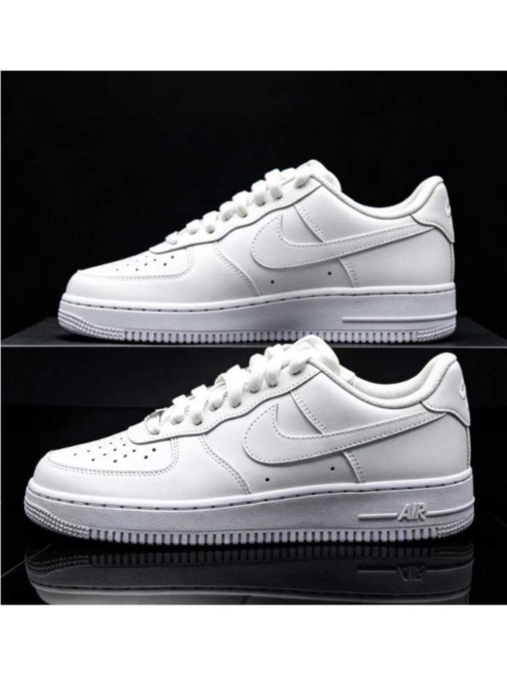 White Men's Low-Top Athletic Sneakers - Brand: